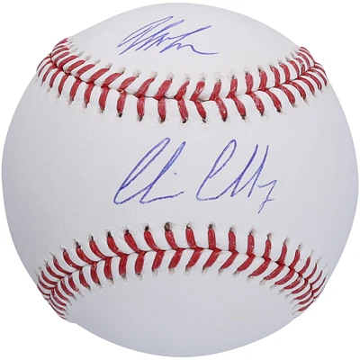 Corbin Carroll et Jordan Lawlar, des Diamondbacks de l'Arizona, ont signé une double carte de baseball