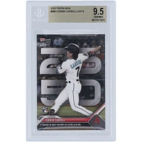 Corbin Carroll Arizona Diamondbacks 2023 Topps Now 1st Rookie in MLB History with 25 HR & 50 SB #898 BGS Authenticated 9.5 Rookie Card
