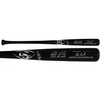 Batte de baseball Louisville Slugger noire autographiée par Corbin Carroll, des Diamondbacks de l'Arizona, modèle de jeu, avec inscription « 2023 NL ROY »