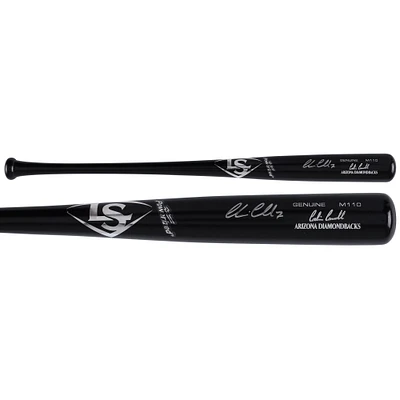 Corbin Carroll Arizona Diamondbacks Autographed Black Louisville Slugger Game Model Bat