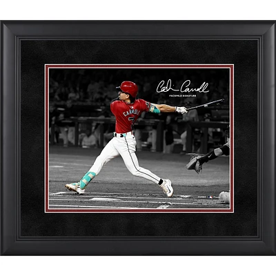 Corbin Carroll Arizona Diamondbacks Facsimile Signature Framed 11" x 14" Spotlight Photograph