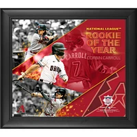 Corbin Carroll Arizona Diamondbacks Framed 2023 National League Rookie of the Year 15" x 17" Collage