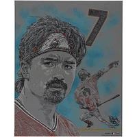 Corbin Carroll Arizona Diamondbacks Unsigned 16" x 20" Photo Print - Art by Maz Adams - Limited Edition of 25