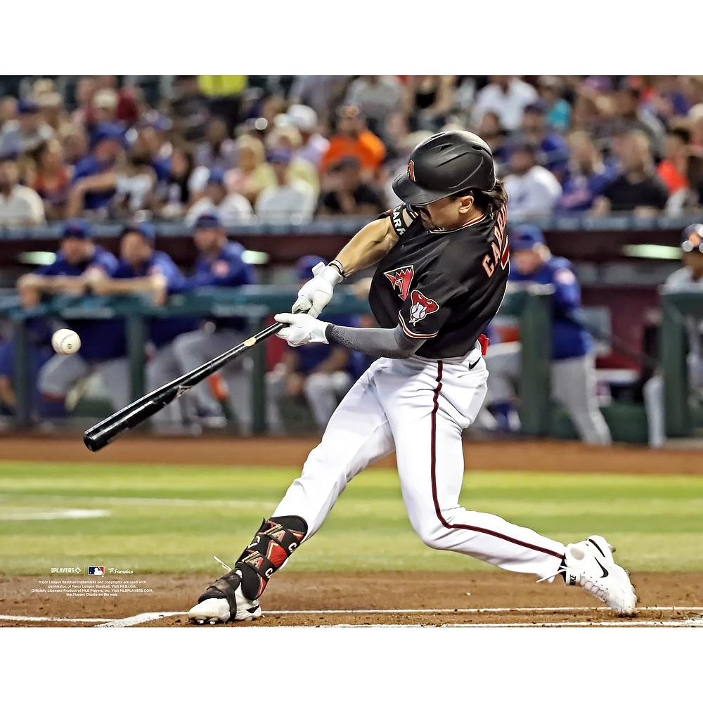 Photographie non signée du maillot noir de Corbin Carroll des Diamondbacks l'Arizona