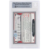 Didi Gregorius Arizona Diamondbacks Autographed 2013 Bowman Chrome #147 Beckett Fanatics Witnessed Authenticated Rookie Card with "MLB Debut 9/5/12" Inscription