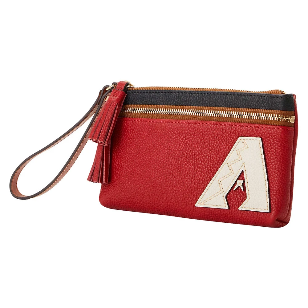 Dooney & Bourke Arizona Diamondbacks Infield Double-Zip Wristlet