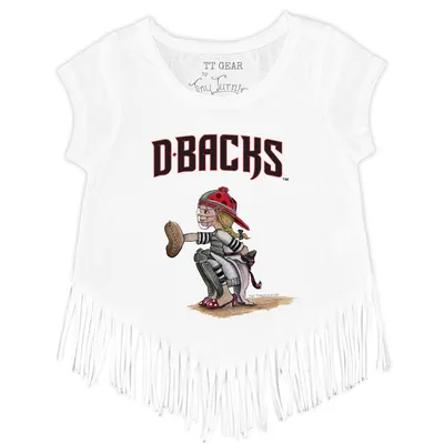 47 Women's Arizona Diamondbacks White Sweet Heat T-Shirt