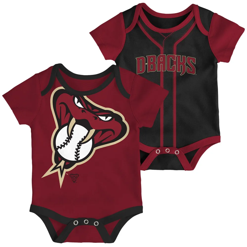 Arizona Diamondbacks Infant Double 2-Pack Bodysuit Set - Red/Black