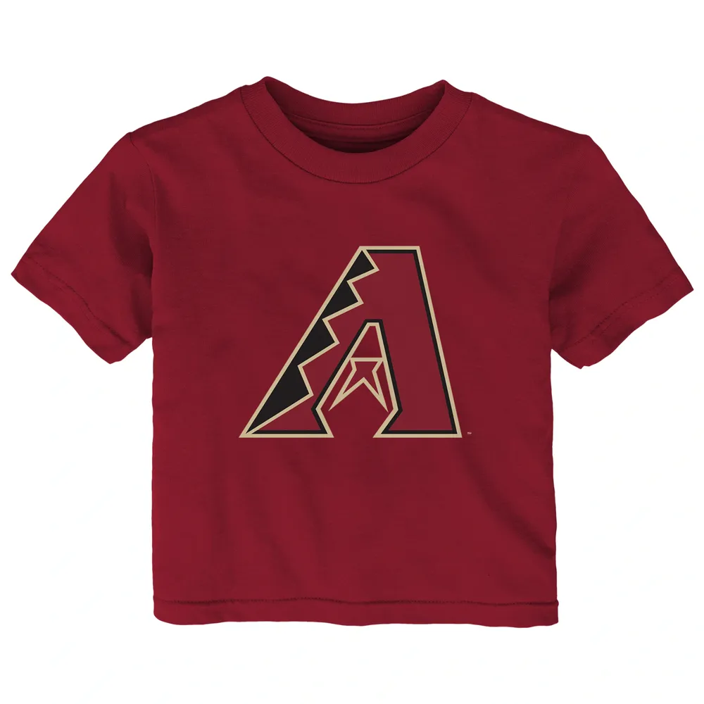 Infant Red Arizona Diamondbacks Team Crew Primary Logo T-Shirt