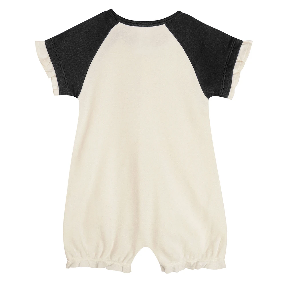 Combinaison blanche pour bébé Arizona Diamondbacks Slide Run Raglan