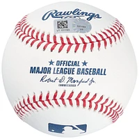 Ballon de baseball autographié par Jordan Lawlar des Diamondbacks de l'Arizona
