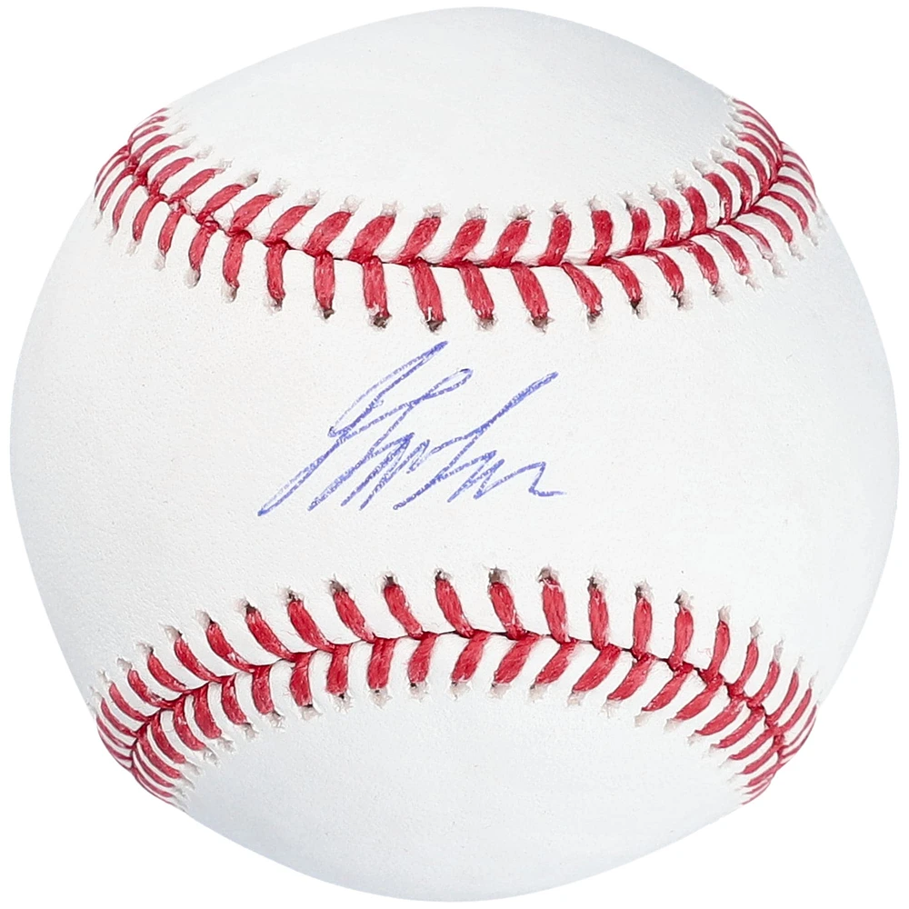Ballon de baseball autographié par Jordan Lawlar des Diamondbacks de l'Arizona