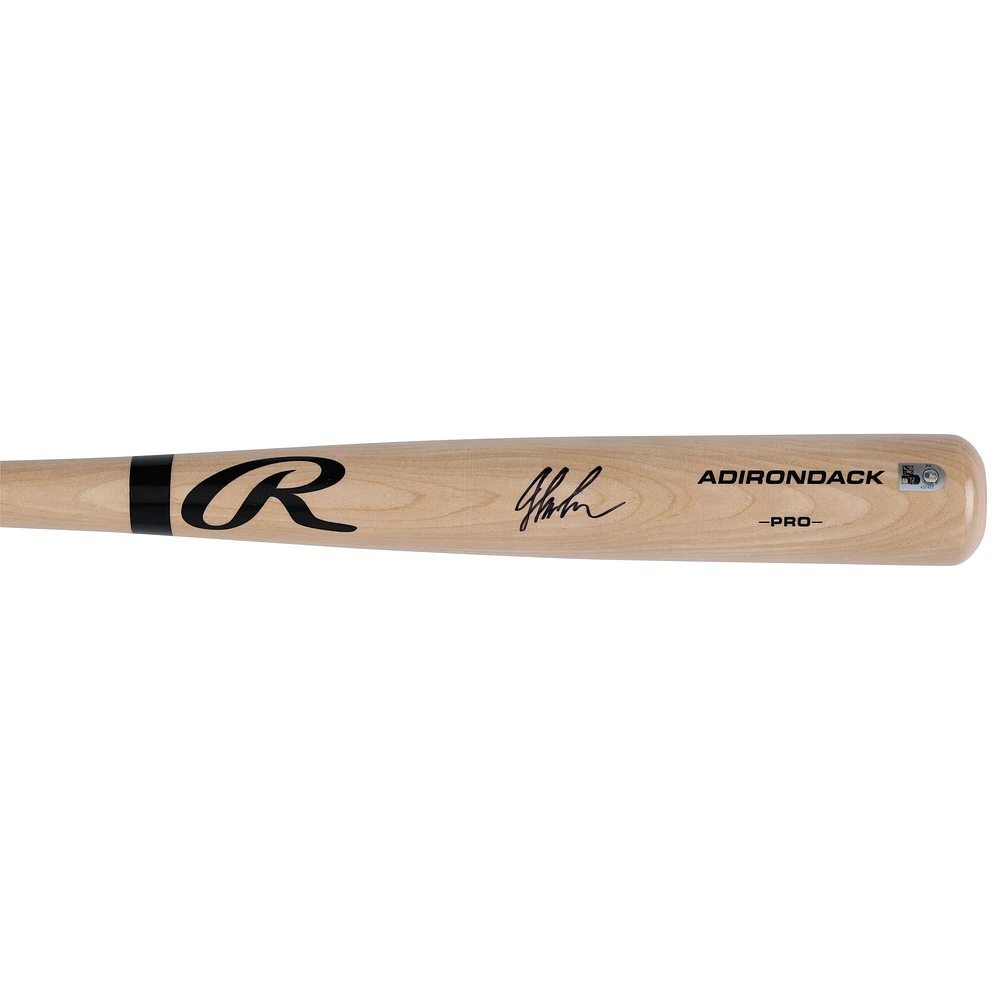 Jordan Lawlar Arizona Diamondbacks Autographed Blonde Rawlings Pro Bat
