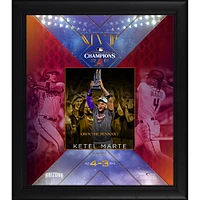 Ketel Marte Arizona Diamondbacks 2023 National League Champions MVP 15" x 17" Collage