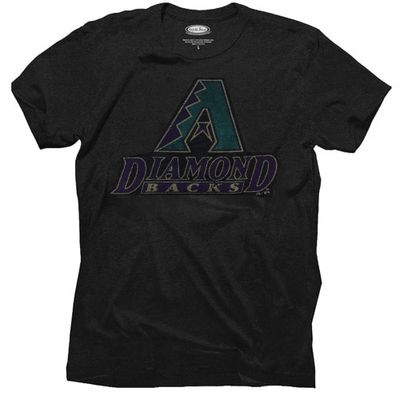 Majestic Threads Arizona Diamondbacks Cooperstown Collection Tri-Blend T-Shirt - Black