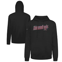 Men's Levelwear  Black Arizona Diamondbacks Podium Fleece Pullover Hoodie
