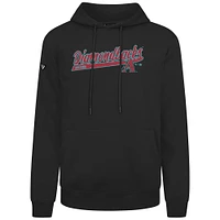 Men's Levelwear  Black Arizona Diamondbacks Podium Fleece Pullover Hoodie