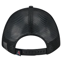 Men's New Era  Black Arizona Diamondbacks Minimalist 9FORTY A-Frame Adjustable Hat