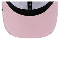 Men's New Era  White Arizona Diamondbacks Flamingo Mesh Back 9SEVENTY Stretch-Snap Hat