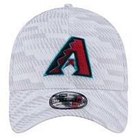 Men's New Era  White Arizona Diamondbacks Graded 39THIRTY Flex Hat