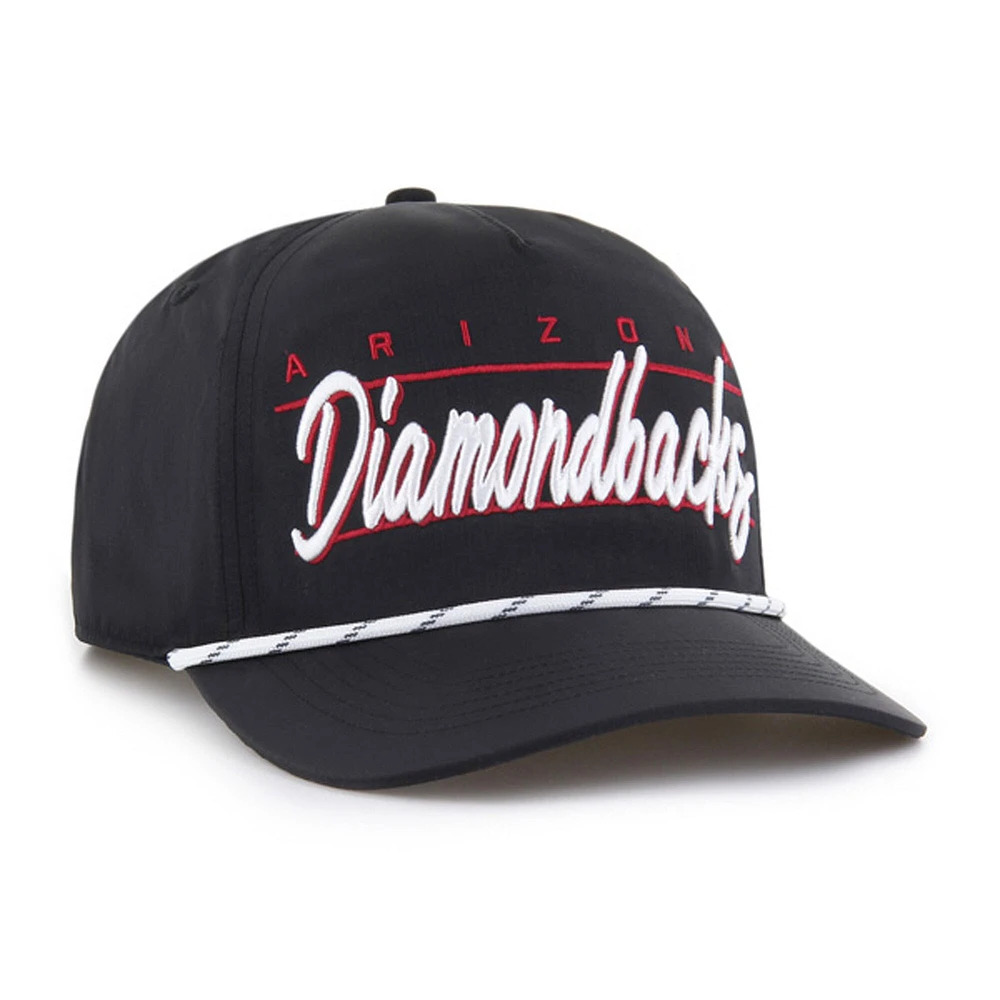 Men's '47  Black Arizona Diamondbacks Condor Hitch Adjustable Hat