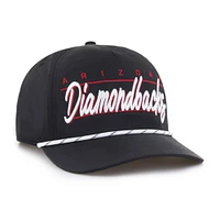 Men's '47  Black Arizona Diamondbacks Condor Hitch Adjustable Hat