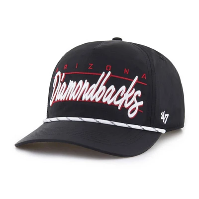 Men's '47  Black Arizona Diamondbacks Condor Hitch Adjustable Hat