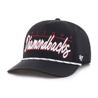 Men's '47  Black Arizona Diamondbacks Condor Hitch Adjustable Hat