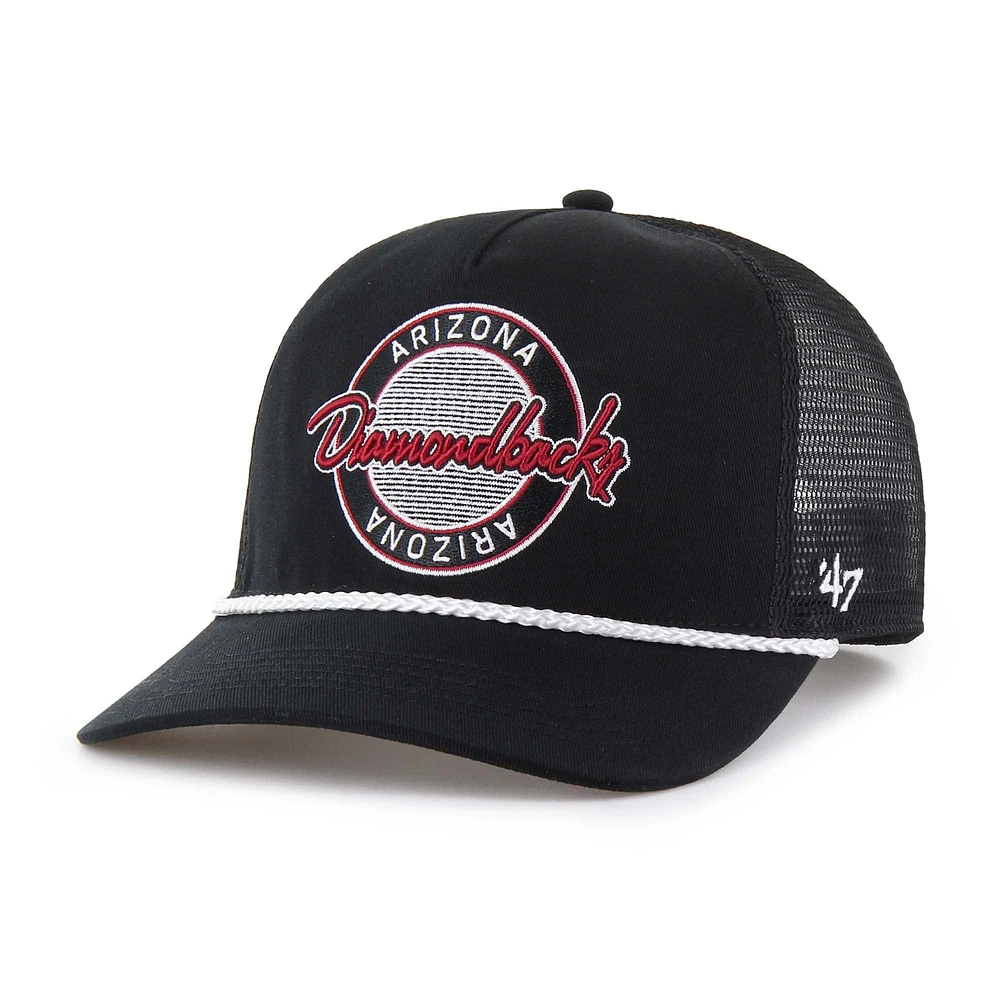 Casquette ajustable Promenade Hitch '47 Black Arizona Diamondbacks pour homme