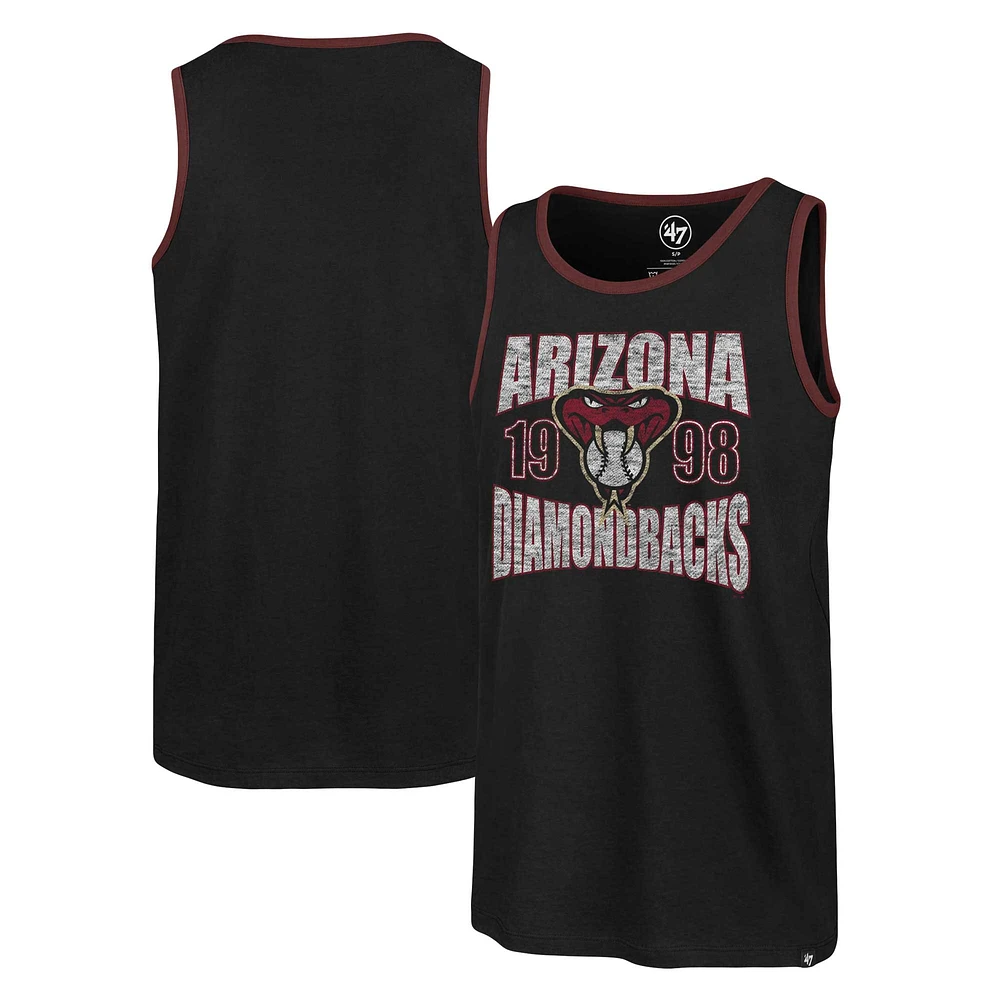 Débardeur noir '47 Arizona Diamondbacks Upload Franklin pour hommes