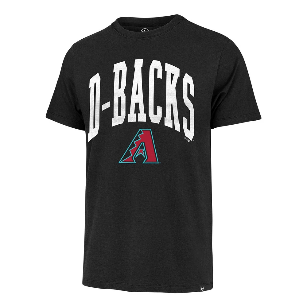 Men's '47 Black Arizona Diamondbacks Win Franklin T-Shirt