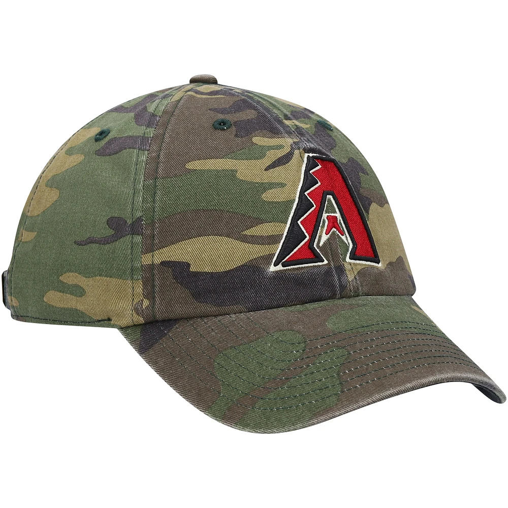 Men's '47 Camo Arizona Diamondbacks Team Clean Up Adjustable Hat