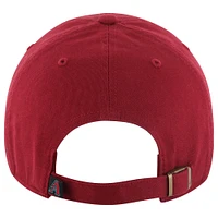 Casquette réglable '47 Red Arizona Diamondbacks Clean Up pour homme