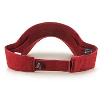Men's '47 Red Arizona Diamondbacks Clean Up Adjustable Visor
