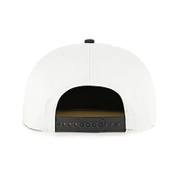 Men's '47 White/Black Arizona Diamondbacks Foundation Captain Snapback Hat