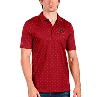 Polo Spark rouge Antigua pour homme des Diamondbacks de l'Arizona