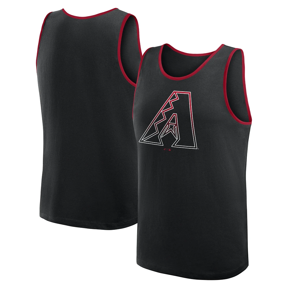 Men's Black Arizona Diamondbacks Unmatched Success Tank Top