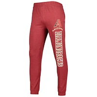 Men's Concepts Sport Red/Charcoal Arizona Diamondbacks Meter Hoodie & Joggers Set