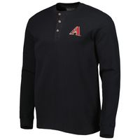 Men's Dunbrooke Arizona Diamondbacks Black Maverick Long Sleeve T-Shirt