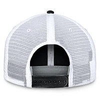 Men's Fanatics Black/White Arizona Diamondbacks Team Core Unstructured Trucker Adjustable Hat