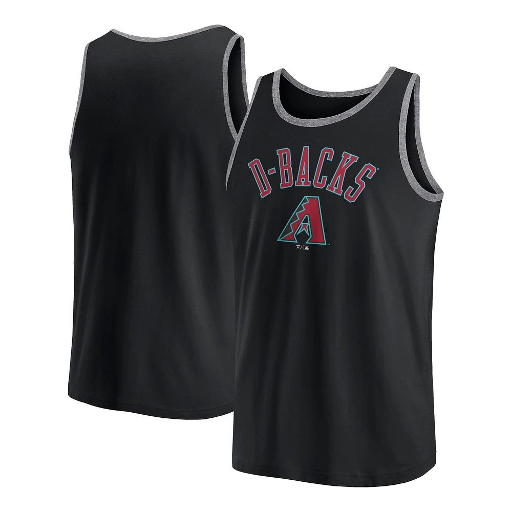 Débardeur noir Fanatics pour hommes Arizona Diamondbacks Bet