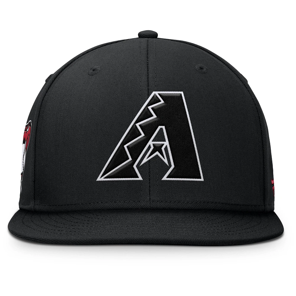 Men's Fanatics Black Arizona Diamondbacks Walk-Off Bullpen Snapback Hat