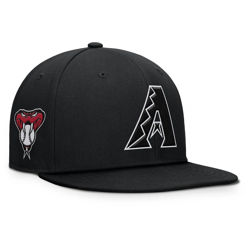 Men's Fanatics Black Arizona Diamondbacks Walk-Off Bullpen Snapback Hat