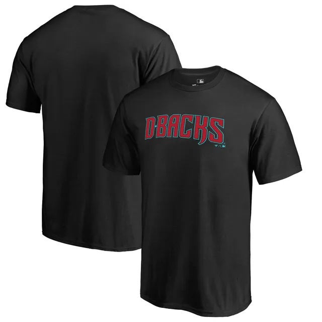 Men's Arizona Diamondbacks Nike Black Team Wordmark T-Shirt