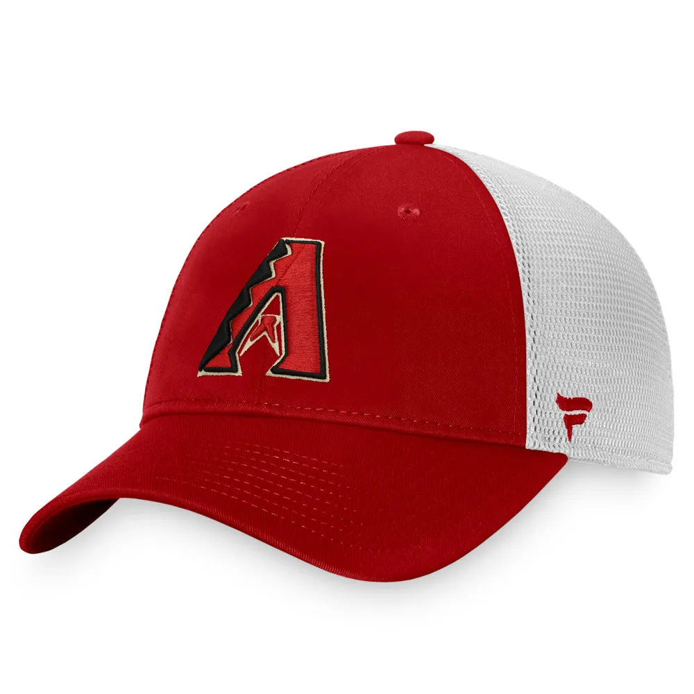 Lids Arizona Diamondbacks Fanatics Branded Core Structured Trucker Snapback  Hat - Cardinal/White