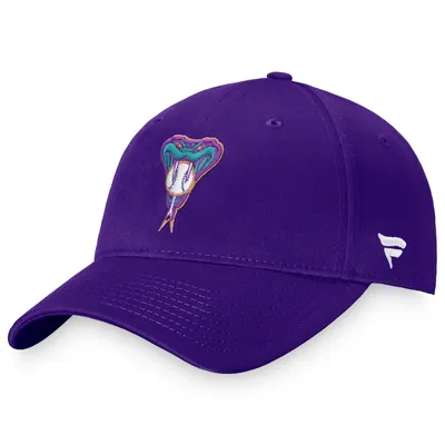 Fanatics Men's Branded Gray Arizona Diamondbacks Cooperstown Collection  Core Flex Hat