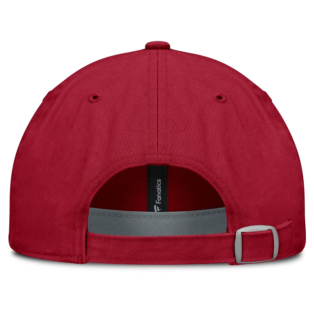 Casquette ajustable Core Red Arizona Diamondbacks pour hommes de Fanatics