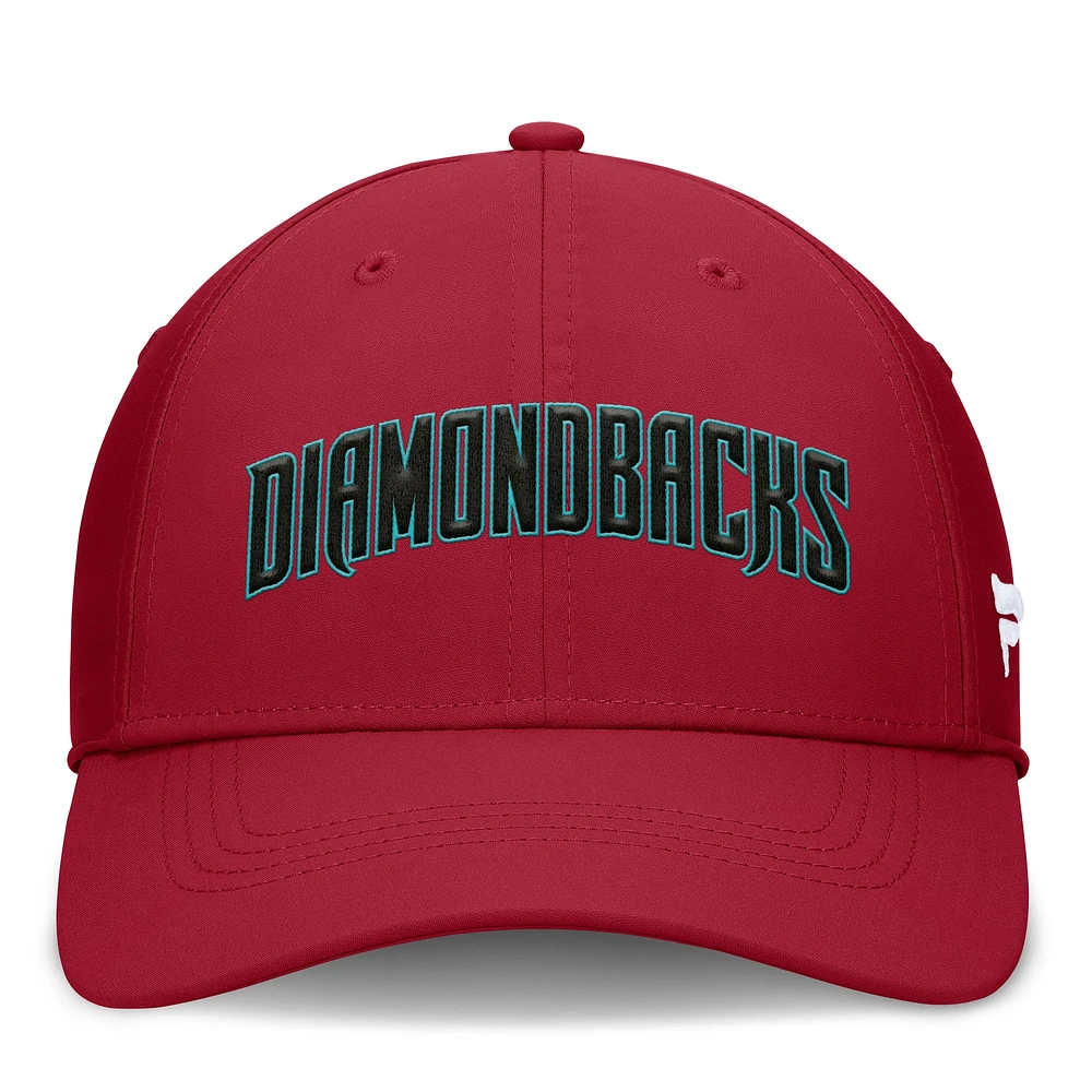 Men's Fanatics Red Arizona Diamondbacks Core Flex Hat