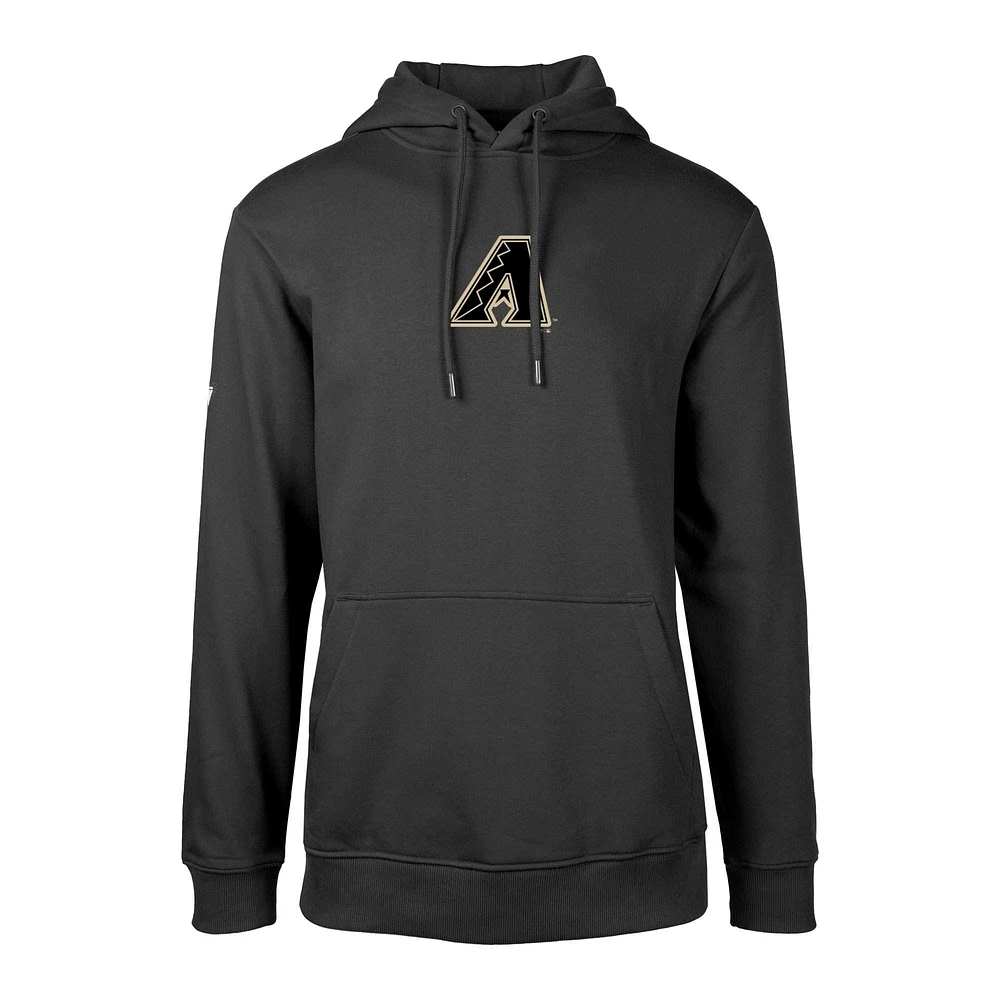 Men's Levelwear Black Arizona Diamondbacks City Connect Podium Core 2.0 Pullover Hoodie