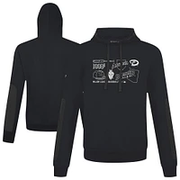 Men's Levelwear  Black Arizona Diamondbacks Cooperstown Collection Bombay Campaign Pullover Hoodie